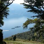 Blick auf den Lago Maggiore mit den Brissago Inseln