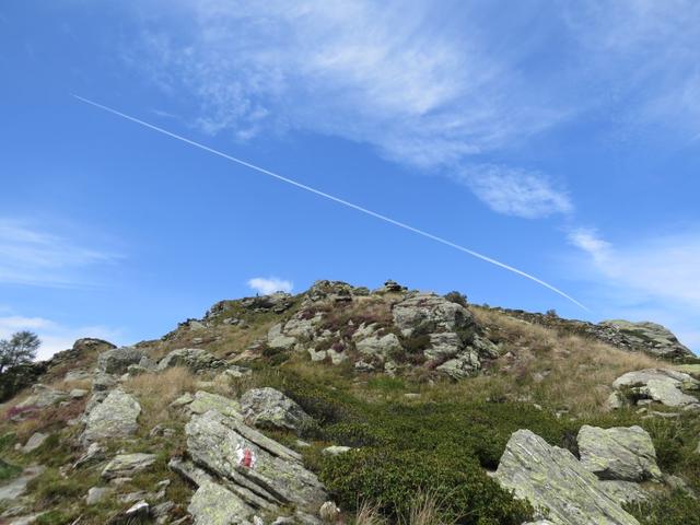 Juhui wir stehen auf dem Pizzo Leone 1659 m.ü.M.