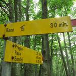 weiter geht unsere Wanderung nach Rasa