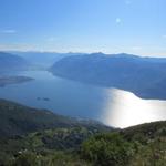 Blick auf den Lago Maggiore bei Punkt 1582 m.ü.M.