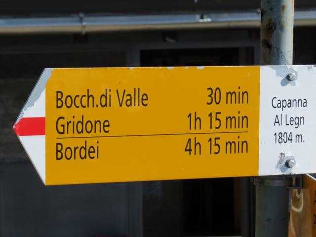 weiter geht unsere Wanderung hinauf zum Gridone