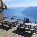 zuerst legten wir aber bei dieser schönen Hütte eine Pause ein