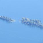 Blick auf die Brissago Inseln. Dort haben wir einmal ein traumhaft schönes Geburtstagsfest gefeiert, unvergesslich