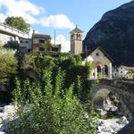 Blick zurück zur Kirche Kirche Santa Maria del Ponte alla Rovana