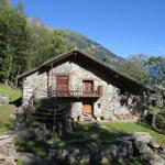 bei den Häusern von Lissèlf 842 m.ü.M.