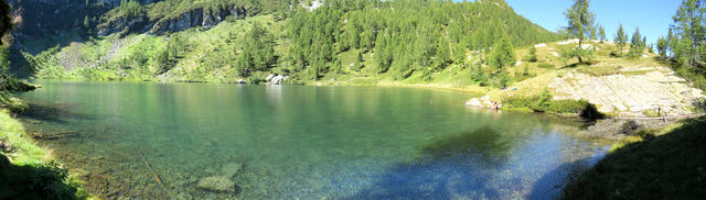 sehr schönes Breitbildfoto vom Lago di Sascola