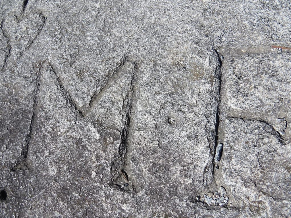 im Felsen gemeisselt Mäusi & Franco?