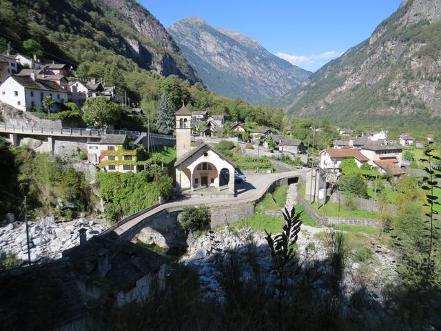 Blick auf die Kirche Santa Maria del Ponte alla Rovana