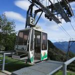 mit der Seilbahn fuhren wir danach ins Tal runter nach Carasso. Eine einfache aber schöne Wanderung ist zu Ende