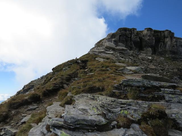 der Weg auf den Pizzo di Claro scheint fast endlos zu sein