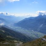 Blick nach Riviera und Bellinzona