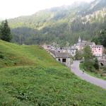 beim grossen Parkplatz bei Fusio mit Blick Richtung Fusio