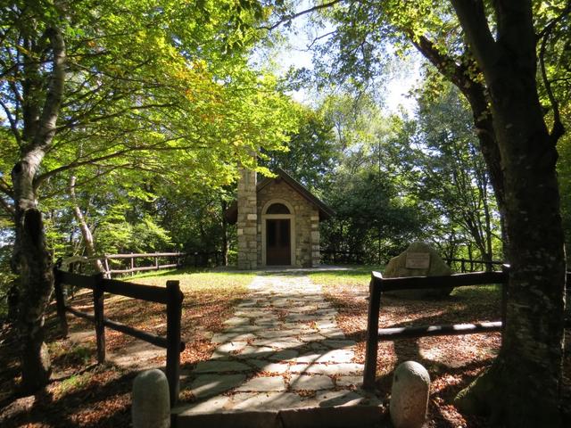 Besuch der kleinen Kapelle