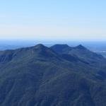 Blick Richtung Monte San Giorgio. Dort oben waren wir auch schon