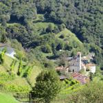 Blick auf Arogno