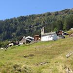 Blick auf das super schöne Dorf Cala