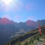 Blick zur Bassa del Barone. Über diesen Übergang werden wir morgen wandern