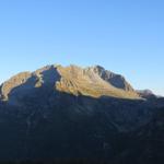 Sonnenuntergang mit Blick auf Cima Bianca und Pizzo di Mezzodì