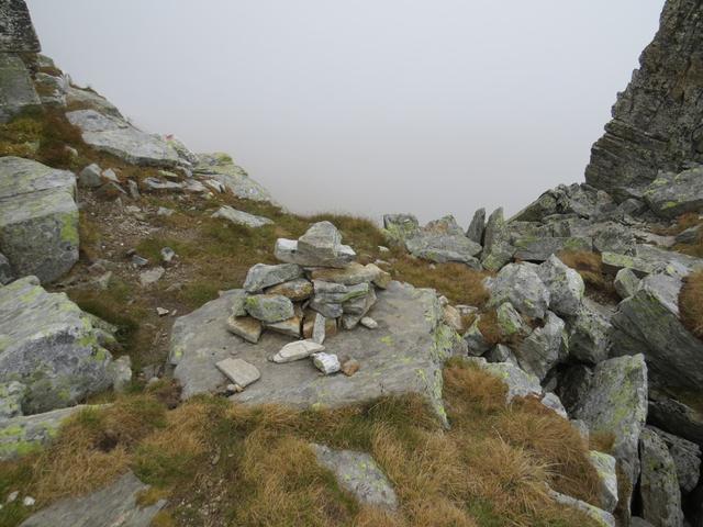 und dann stehen wir endlich auf der Bassa del Barone 2585 m.ü.M.