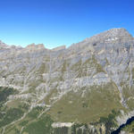 super schönes Breitbildfoto mit Blick zum Wildstrubel, Rinderhorn Balmhorn, Gitzifurggu, Ferdenrothorn und Ferdenpass