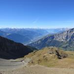 Blick auf das Rhonetal