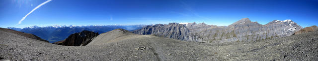 schönes Breitbildfoto bei Punkt 2889 m.ü.M.