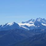 Blick auf den Balfrin und die Mischabelgruppe