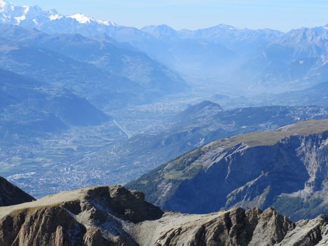 Blick in das Rhonetal