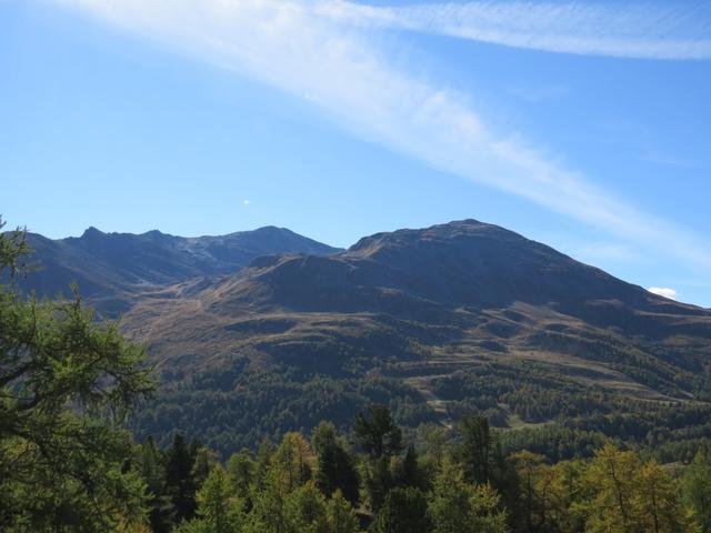 Blick zum Augstbordhorn. Dort oben möchten wir irgendwann auch stehen