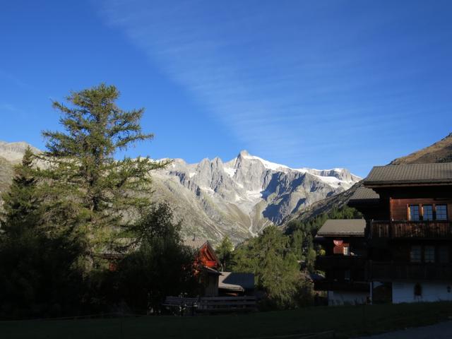 Blick hinauf zum Wannenhorn