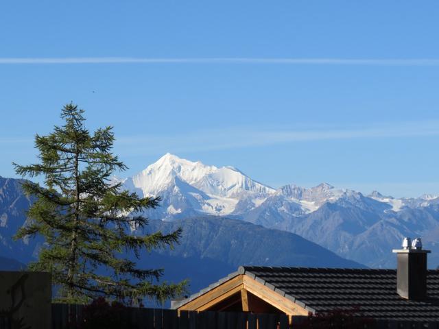 Blick zum Weisshorn