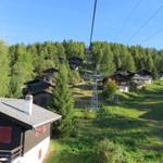 schwebend verlassen wir Bellwald und fahren hinauf nach Flesche