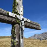 das sehr schöne Kreuz auf dem Gibidumpass