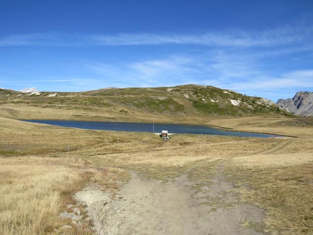 wir haben der sehr schön gelegene Gibidumsee erreicht 2195 m.ü.M.