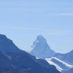 das Matterhorn schaut auch hervor