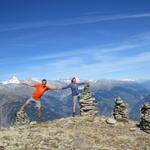 Erinnerungsfoto auf dem Gibidum