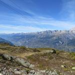 weiter geht unsere Rundwanderung mit sehr schöner Aussicht Richtung Punkt 2097 m.ü.M.