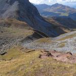 auf dem Weg zu der Weggabelung bei Punkt 2404 m.ü.M.