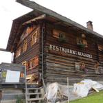 das Berggasthaus Stafelalp hat leider schliessen müssen. Wiedereröffnung ungewiss