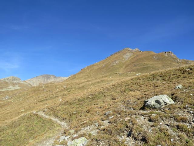 auf einem endlosen Serpentinenweg gewinnen wir an Höhe