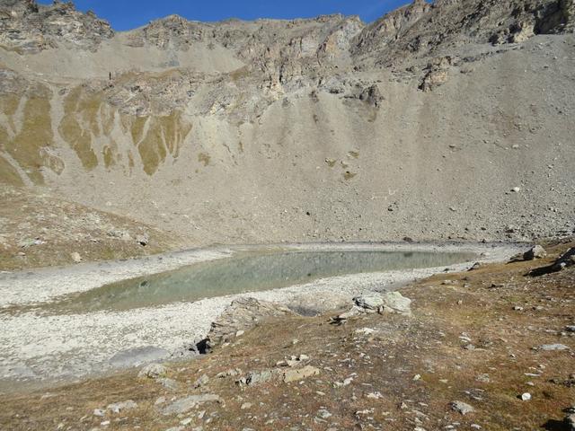 wir haben die Senke beim Lai da Minschun 2624 m.ü.M. erreicht