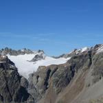 Blick zum Augstenberg mit Chalausgletscher