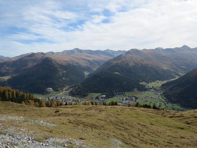 Blick auf Davos-Dorf