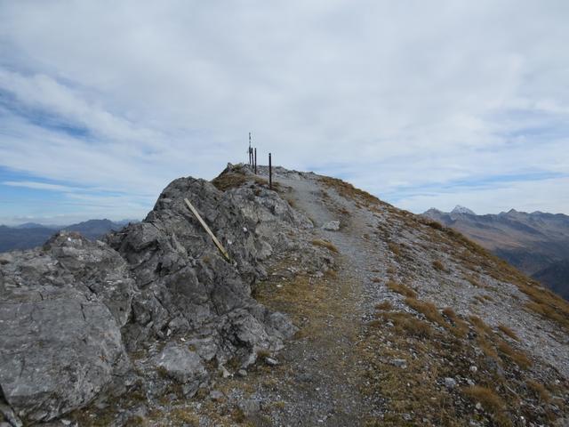 den Gipfel zu erreichen