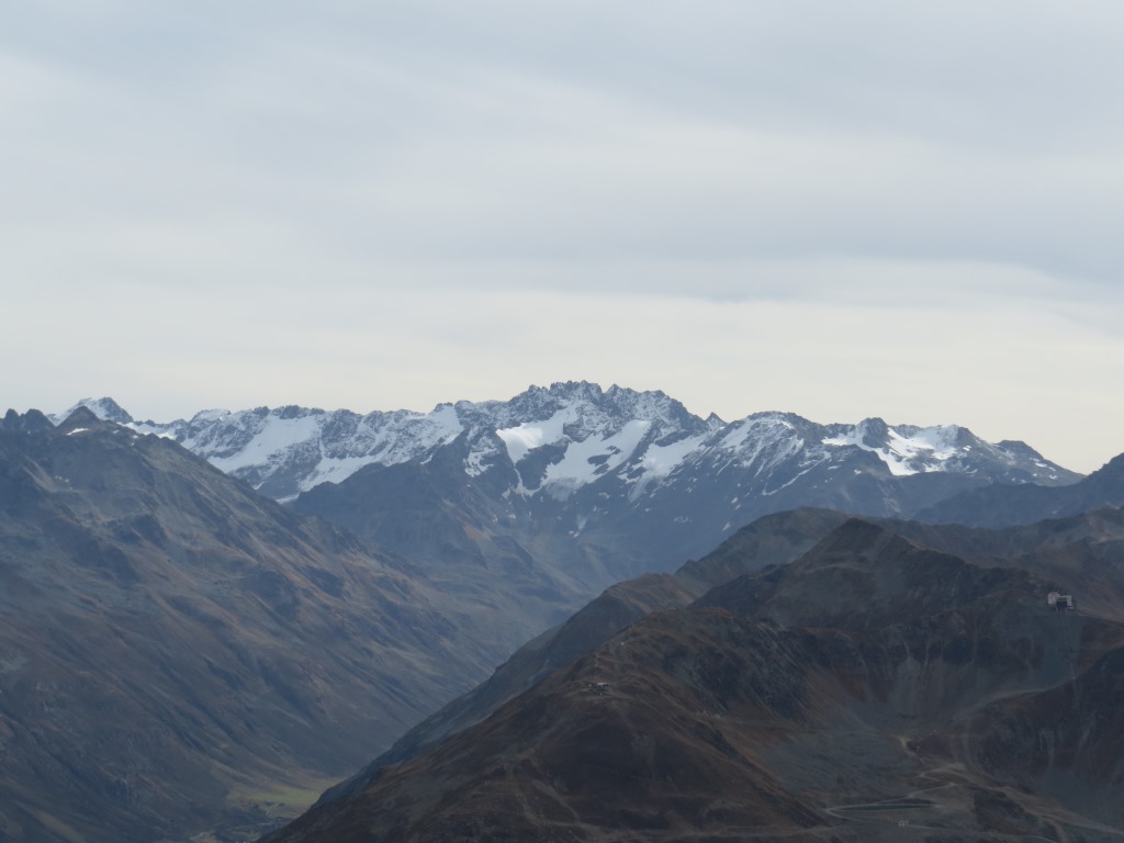 Blick Richtung Piz Grialetsch mit Grialetschgletscher