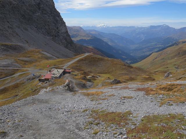 Blick auf den Strelapass