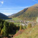 Blick ins Tal und nach Zernez