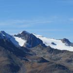 Blick auf den Piz Sarsura mit dem Sarsuragletscher