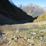 bei Punkt 2040 m.ü.M. wandern wir weiter Talauwärts vom Val Zeznina