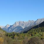 Blick zu den Engadiner Dolomiten